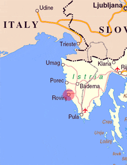Karte Kroatien